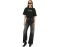 Футболка AllSaints Cora Etta Tee с принтом в виде сердца