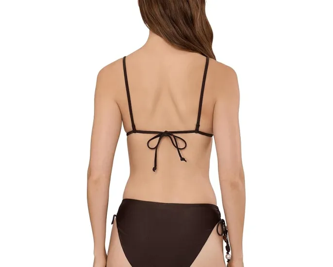 Купальник Seafolly Palermo Slide Tri с бусинами на бретелях