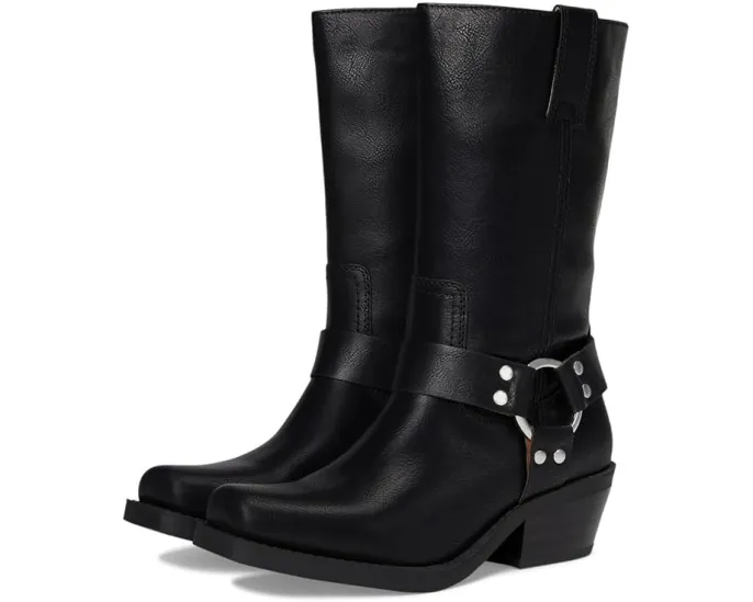 Детские сапоги FRYE AND CO. Kids Lorrie Harness 12 с ремнями и квадратным носком