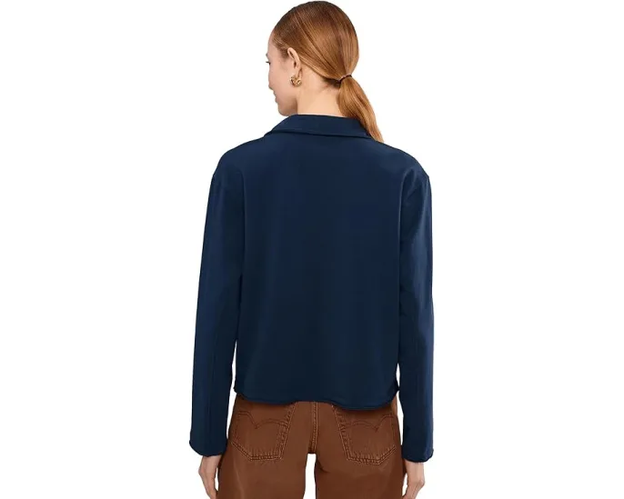 Long Sleeves Double Breasted Crop Jacket