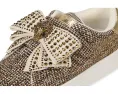 Кроссовки Kurt Geiger London Kids Mini Laney Bow с бантом и кристаллами