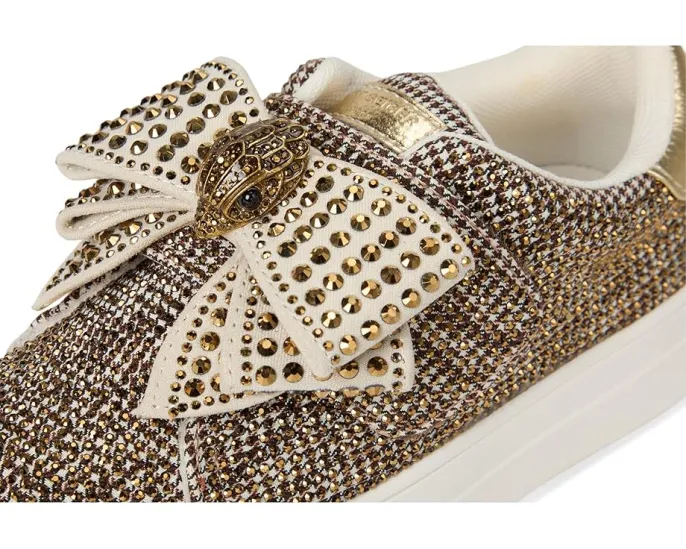 Кроссовки Kurt Geiger London Kids Mini Laney Bow с бантом и кристаллами