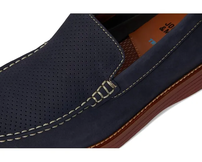 Johnston & Murphy Upton перфорированные мокасины на легкой подошве TRUFOAM EVA
