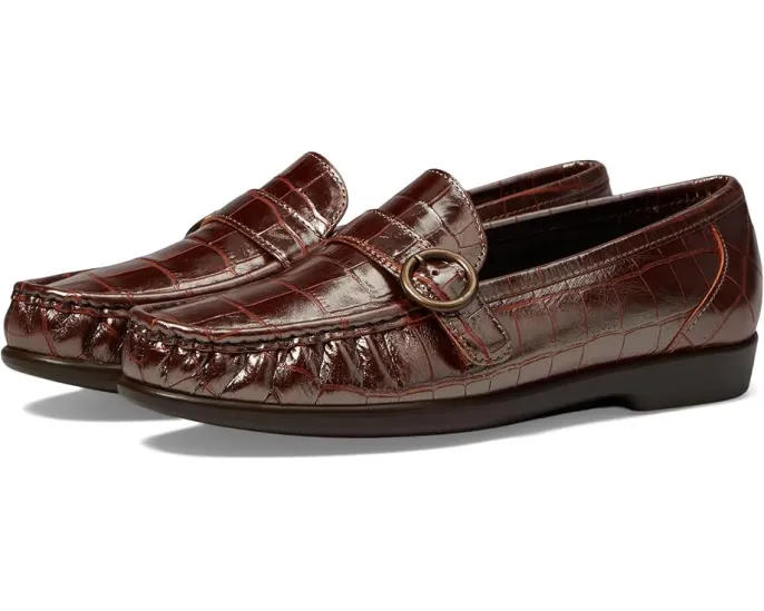 Мокасины SAS Lara Comfort Loafer с регулируемой пряжкой и амортизацией Tripad