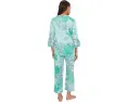Пижамный комплект N by Natori из сатина с принтом Flourish