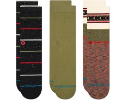 Носки Stance Greetings 3 Pack Crew с поддержкой свода стопы