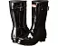 Резиновые сапоги Hunter Original Short Gloss укороченные с декором