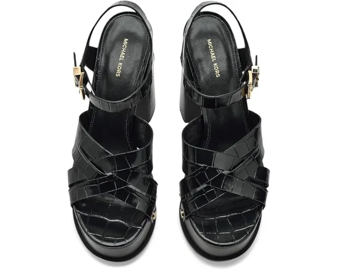 Сандалии Nora Platform на платформе с плетеными ремешками MICHAEL Michael Kors