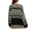 Свитер Free People Dani Pattern с круглой горловиной и ажурным узором
