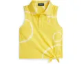 Polo Ralph Lauren стильная дышащая рубашка поло с узелком