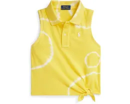 Polo Ralph Lauren стильная дышащая рубашка поло с узелком