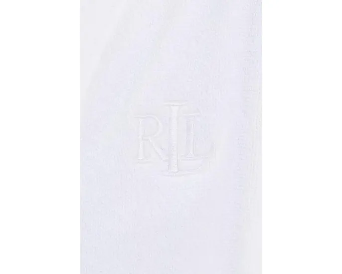 Халат Lauren Ralph Lauren из интерлока с капюшоном и контрастным кантом