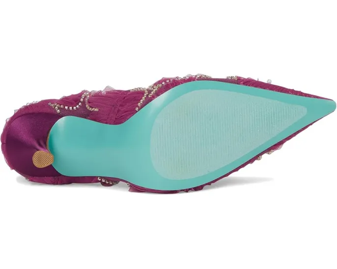 Туфли Roxie от Blue by Betsey Johnson с сетчатым верхом и бисерным цветочным декором