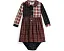 Детское платье рубашка и шортики в клетку из хлопкового поплина Polo Ralph Lauren Kids
