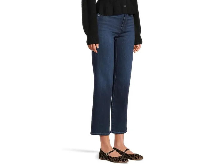 Джинсы Paige Mason Ankle в стиле Cirques с прямым кроем и миди-посадкой