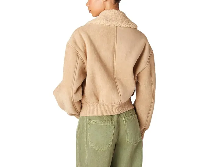 Куртка-бомбер Blank NYC из искусственной замши