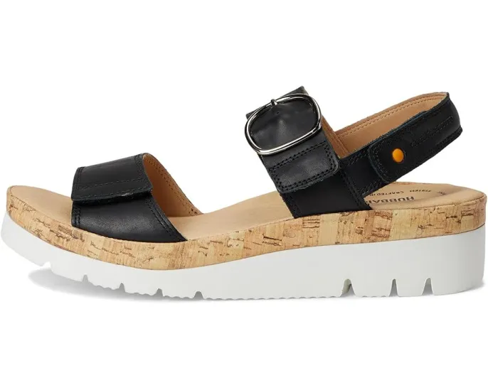 Сандалии Samuel Hubbard Portola Two-Strap с регулируемыми липучками и клиновидным каблуком