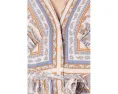 Lauren Ralph Lauren платье с принтом пейсли и платком-подолом Cream