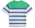 Полосатая футболка из хлопкового джерси для младенцев Polo Ralph Lauren Kids