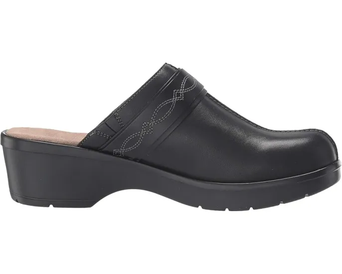 Мюли Easy Spirit Pine из кожи с декоративной пряжкой