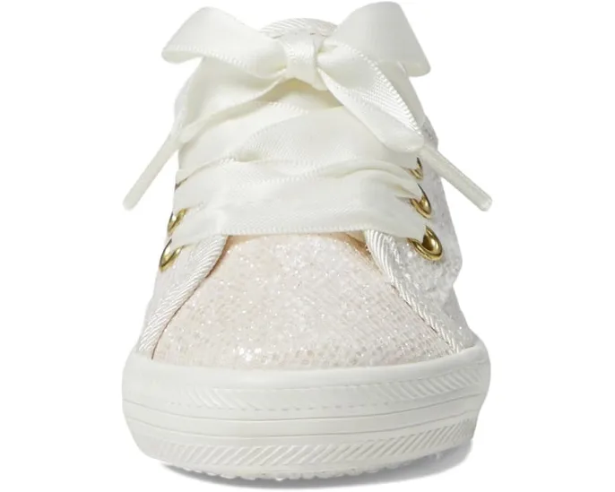Keds Kickstart Jr. Celebrations блестящие кроссовки для детей с атласными шнурками