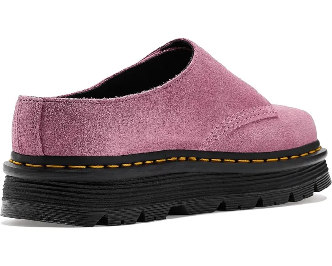 Мюли Dr. Martens Zebzag Anywair на платформе из замши Dusty Rose EH