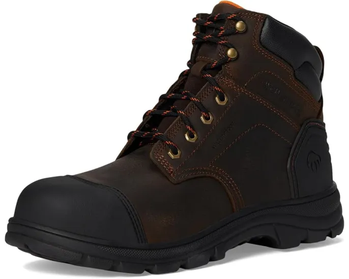 Wolverine Carlsbad ботинки 6 дюймов (15.24 см) с мыском из водонепроницаемой кожи
