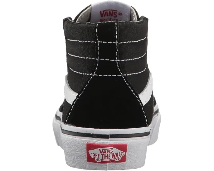 Кроссовки Vans SK8-Hi высокие для детей из замши и хлопка