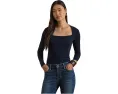 Lauren Ralph Lauren топ с квадратным вырезом из стрейч-джерси