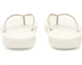 FitFlop Iqushion Textured-Strap Flip-Flops с клиновидным каблуком