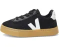 Детские кроссовки VEJA Small Volley Canvas из органического хлопка с круглым носком