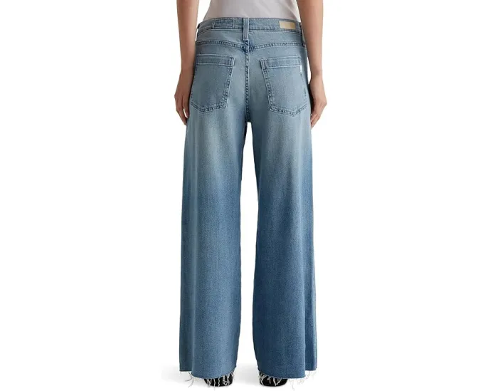Джинсы AG Jeans Stella с ультраширокими штанинами и длиной до щиколотки