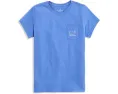 Детская футболка Vineyard Vines Kids с китом и короткими рукавами