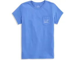 Детская футболка Vineyard Vines Kids с китом и короткими рукавами