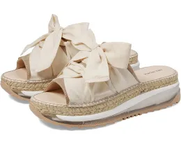 Сандалии Free People Chapmin Sport Sandal из кожи с бантом и резиновой подошвой