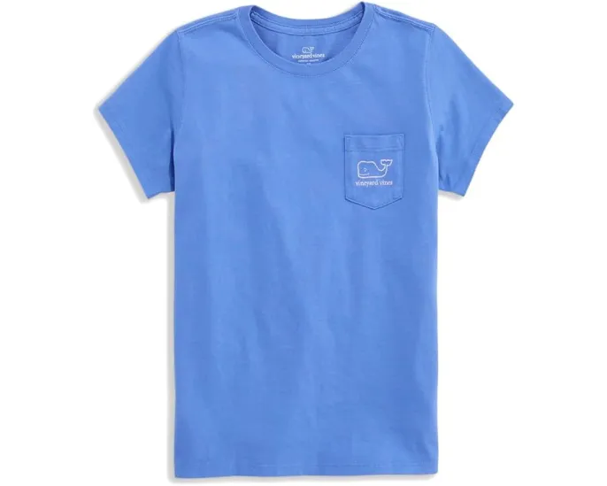 Детская футболка Vineyard Vines Kids с китом и короткими рукавами
