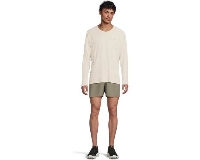 Футболка Arc'teryx Norvan Downword Logo с длинным рукавом и сеткой Delta