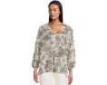Блуза Arlo Blouse Sydnee Johnny Was с принтом бабочек