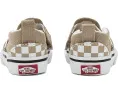 Детские кеды Vans Slip-On V клетчатые без шнуровки
