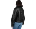 Косуха UGG Finnian Luxefluff Moto из искусственной кожи и овчины
