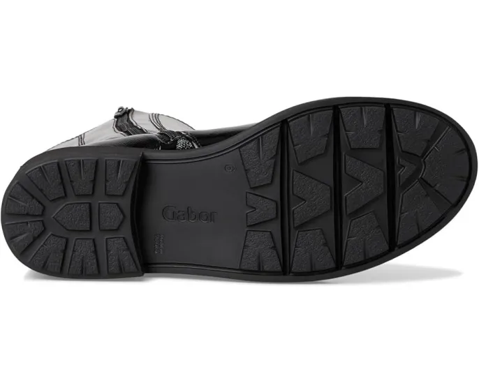 Gabor 71.780.97 ботинки до середины икры с боковой молнией