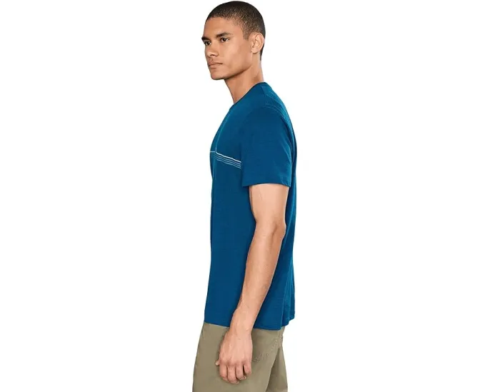 Футболка Icebreaker Merino 150 Tech Lite с коротким рукавом и полосками из мериносовой шерсти