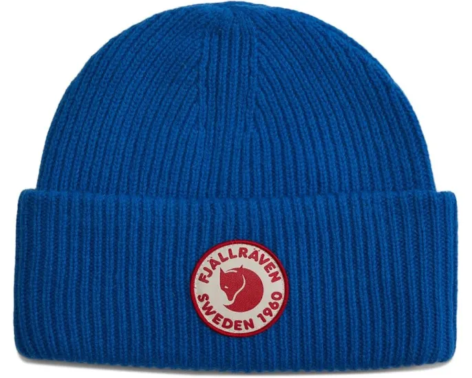 Шапка Fjällräven 1960 Logo с двойной вязкой и отворотом