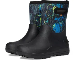 Детские резиновые сапоги Bogs Kids York Seamless с камуфляжным принтом и утеплением до -30°C