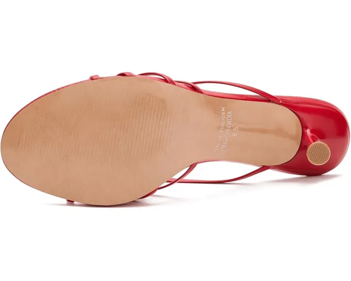 Сандалии Edna на шпильке с миндалевидным носком и кожаным верхом Steve Madden