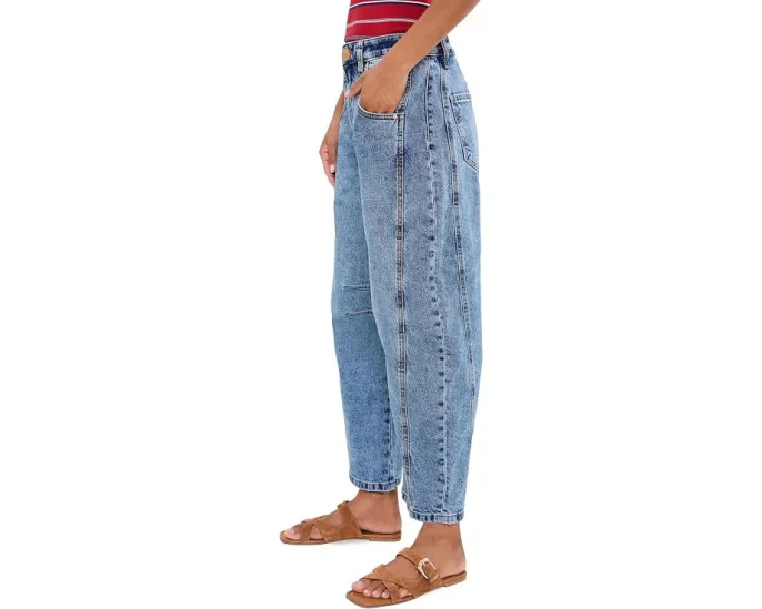 Джинсы Ashlyn Horseshoe Wide Leg Open от KUT from the Kloth с высокой посадкой