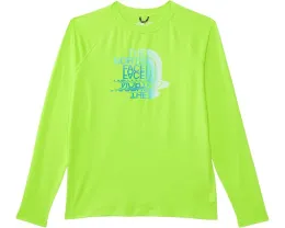 The North Face детская футболка с длинными рукавами Amphibious Sun Tee с технологией DryVent