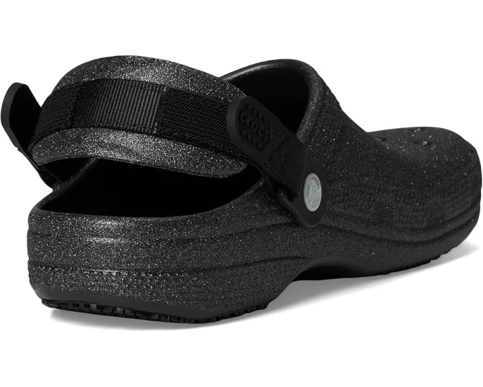 Классические рабочие сабо Crocs с противоскользящей подошвой и регулируемым ремешком