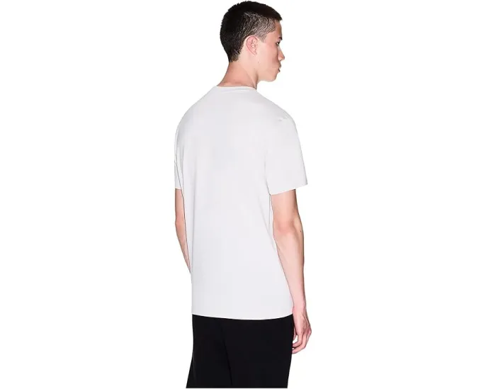 Футболка Box Chest Logo Armani Exchange с логотипом на груди