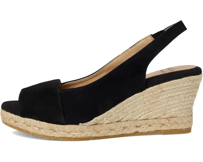 Сандалии Toni Pons Monza-A на клиновидном каблуке с ремешком на щиколотке